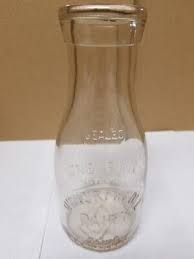 Vintage Hickory Knoll 1 Pt Milk Bottle Registered Omro, WI ...