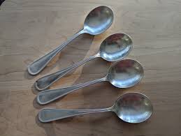 Vintage Collectible US Navy USN Round Bowl Soup Spoon (gumbo ...