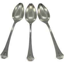 1914 Reed & Barton “Sierra” Silver Plate Grapefruit Spoons ...