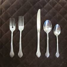 ONEIDA ROGERS 1881 STAINLESS FLATWARE BITTERSWEET REPOSE SET of 47 SILVERWARE