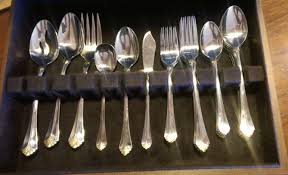 45 Piece Towle Santa Barbara Gold Accent 18/8 Stainless Flatware Service for 8 | #1901879990