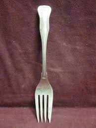 Sterling S Kirk & Son Co 1825 KING SALAD FORK 6 5/8 " 43 ...