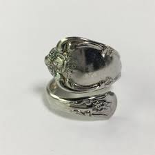 Sold at Auction: Rogers Oneida - Silver Plate Spoon Ring