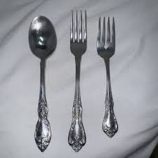 Oneida Set Spoon Stainless Salad Dinner Fork Distinction ...
