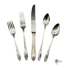 Vintage Oneida Heirloom Plate Virginian Pattern Silverplate ...