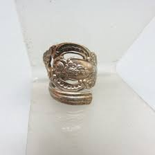 Vintage Silverplated Spoon Ring, Size 5.50 - Etsy