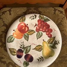 Oneida | Dining | Oneida Vintage Fruit Dinner Plate Hand ...