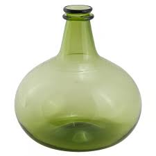 Green Glass Onion Bottle — America's National Parks