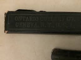 Straight Razor Vintage Ontario Cutlery American Lines SS ...