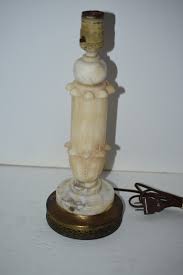 Vintage Alabaster Marble Table Lamp | eBay