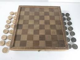 Vintage backgammon board game foldable box checkers - Please read! | eBay Australia