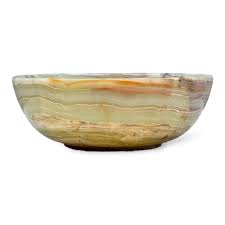 Large Green Onyx Bowl, 7.75" Diameter, Natural Stone, Geode ...
