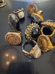 Vintage Brass | Onyx Rings – ONYX + ALABASTER