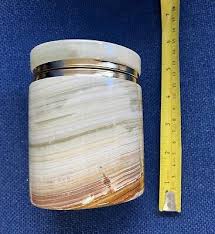 Vintage Italian Onyx Green Marble, Jewellery Box /Cigarette ...