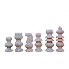 Chessboard With Chess Pieces In Pink And Black Italian Marble 20X20Cm | eBay
