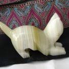 Avon cat bottle empty blue rhinestone eyes Sweet Honesty Cologne vintage cm1328