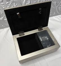 Music Box, Wind Up Musical Jewelry Box Keepsake Box Clear ...