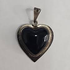 Beautiful Signed TB-44 Mexico 925 Sterling Silver & Onyx ...