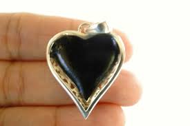 Paua Abalone Shell Ornate Heart 925 Sterling Silver Pendant ...