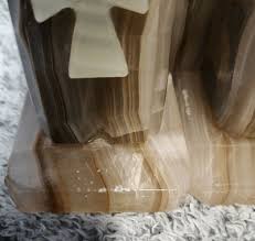 1950s Vintage Mid-Century Modern Onyx Marble Design Monk Bookends 10” Odd Rare | eBay