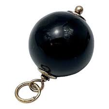 Maria Cristina Sterling pendant onyx 925 silver gilt Italy | eBay