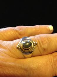 Vintage Lapis Lazuli Sterling Silver Ring, Size 8 - Etsy