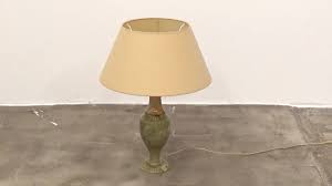 Midcentury onyx marble table lamp "Green spirit" Italy 1950s at 1stDibs