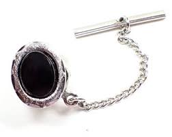 1980s JL USA Sterling Silver and Black Onyx Gemstone ...