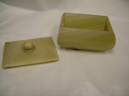 Vintage Jade Jewelry Trinket Box with Jade Lid, Chinese, Hand Carved, Green | eBay UK