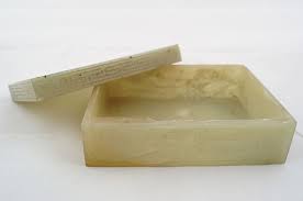 Sold at Auction: CHINESE QING CELADON JADE BOX