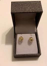 10k Solid Yellow Gold Filigree Ball Stud Earrings(8mm/10mm)rare Find Unique Trendy Stylish Large Ball Solid Gold Stud Earrings for Women - Etsy