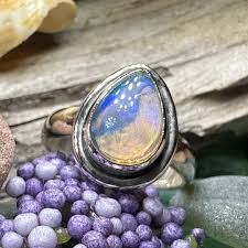 Highland Sunset Ring – Celtic Crystal Design Jewelry