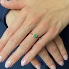 Natural Untreated Australian Boulder Opal Ring in 18K Yellow Gold