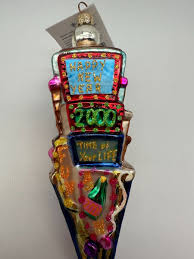 2000 Christopher Radko Petite Count Down 6" ornament 00-546 ...