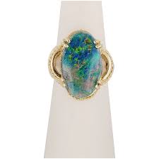Opal Opulence Ring!. For Sale at Ruby Lane