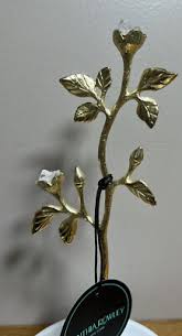 Cynthia Rowley New York Enamel on Metal Flower Tree Ring ...