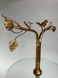 Mid 20th Century Gilt and Glass Stand / Table in the Style ...