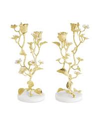 Michael Aram Bloom Candleholders, Set of 2 - Exclusive ...