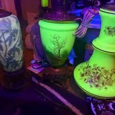 Uranium Glass Lamp (choose 1) - Etsy