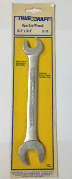 Vintage TrueCraft Palmera Mechanics 5/8" X 3/4" Open End ...