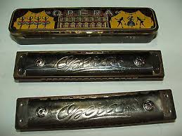Vintage (2) Opera mad in West Germany harmonicas/harmonica ...
