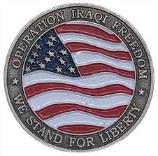 Operation Iraqi Freedom Challenge Coin ...