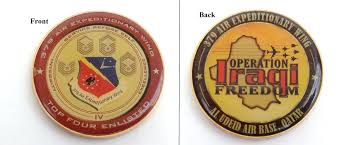 Challenge Coin Operation Iraqi Freedom Air Force Wing 379 Al ...