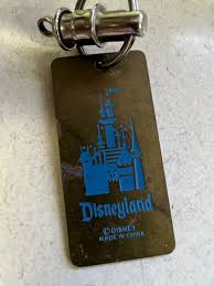 Vintage Disneyland Keychain Mickey Mouse Mark | eBay