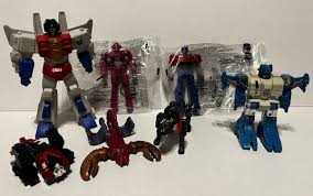 Transformers Lot of 7 Vintage/New Burger King McDonalds Toys ...