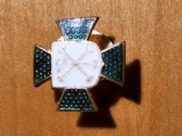 Pin / insignia CRUZ VERDE, ACCIÓN CATÓLICA. 60s. de ...