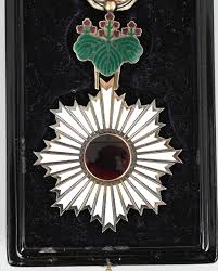 Japanese Cased Order of the Rising Sun 6th Class - Military ...