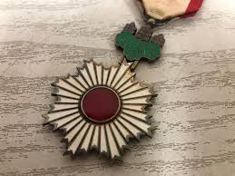 Y3808 KUNSHO Medal The Order of the Rising Sun Gold Rays ...