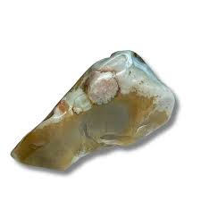 Green Flower Agate Freeform – Triple Sun Crystals