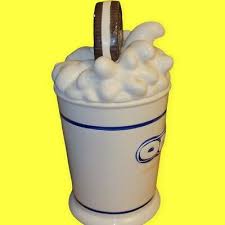 Vintage Oreo Cookie Jar "Splash" Ceramic Houston Harvest Gift | eBay